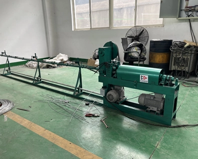 Wire Straightening & Cutting Machine