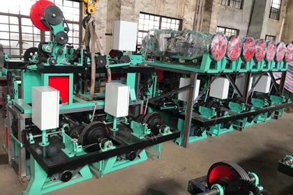 Barbed Wire Making Machine