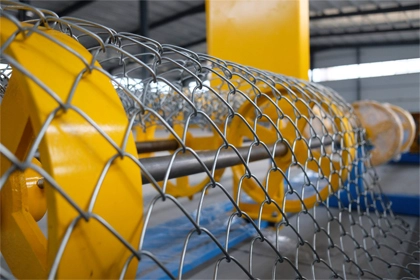 Double Wire Chain Link Fence Machine