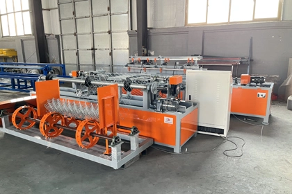 Single Wire Chain Link Fence Machine