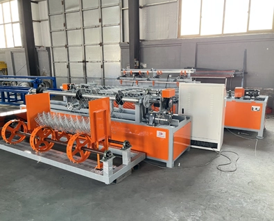 Single Wire Chain Link Fence Machine