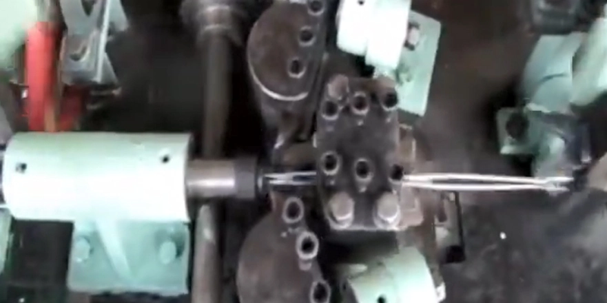 Video of Barbed Wire Making Machine